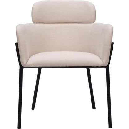 Bremor Steel Dining Arm Chair 2PC