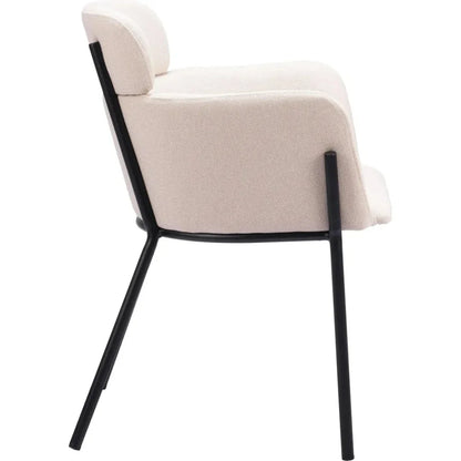Bremor Steel Dining Arm Chair 2PC