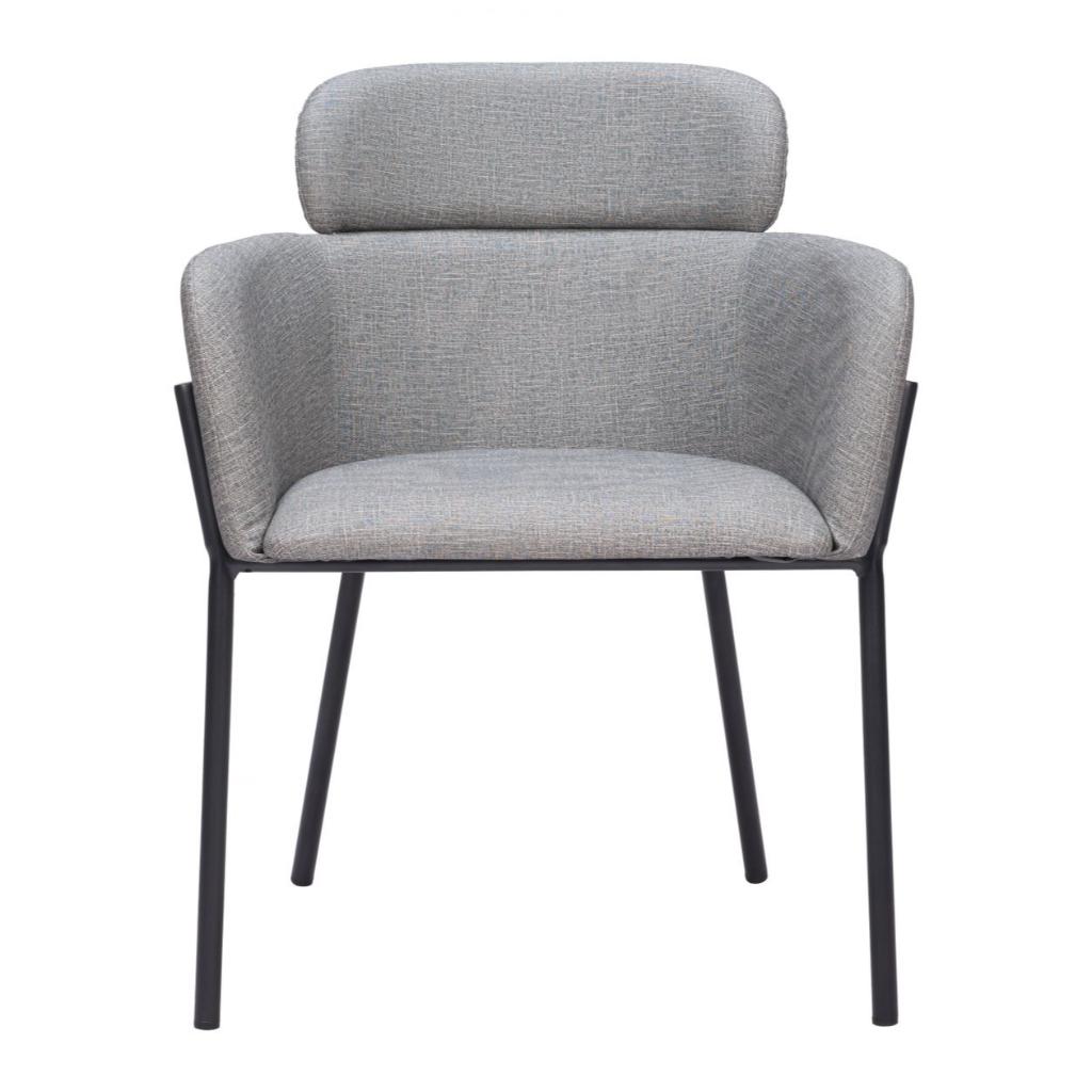 Bremor Steel Dining Arm Chair 2PC