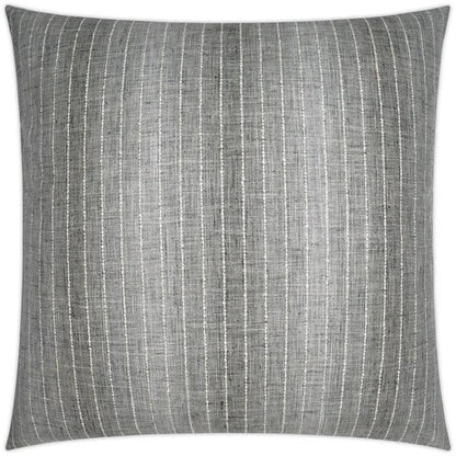 Brentwood Meteorite Stripes Grey Large Throw Pillow