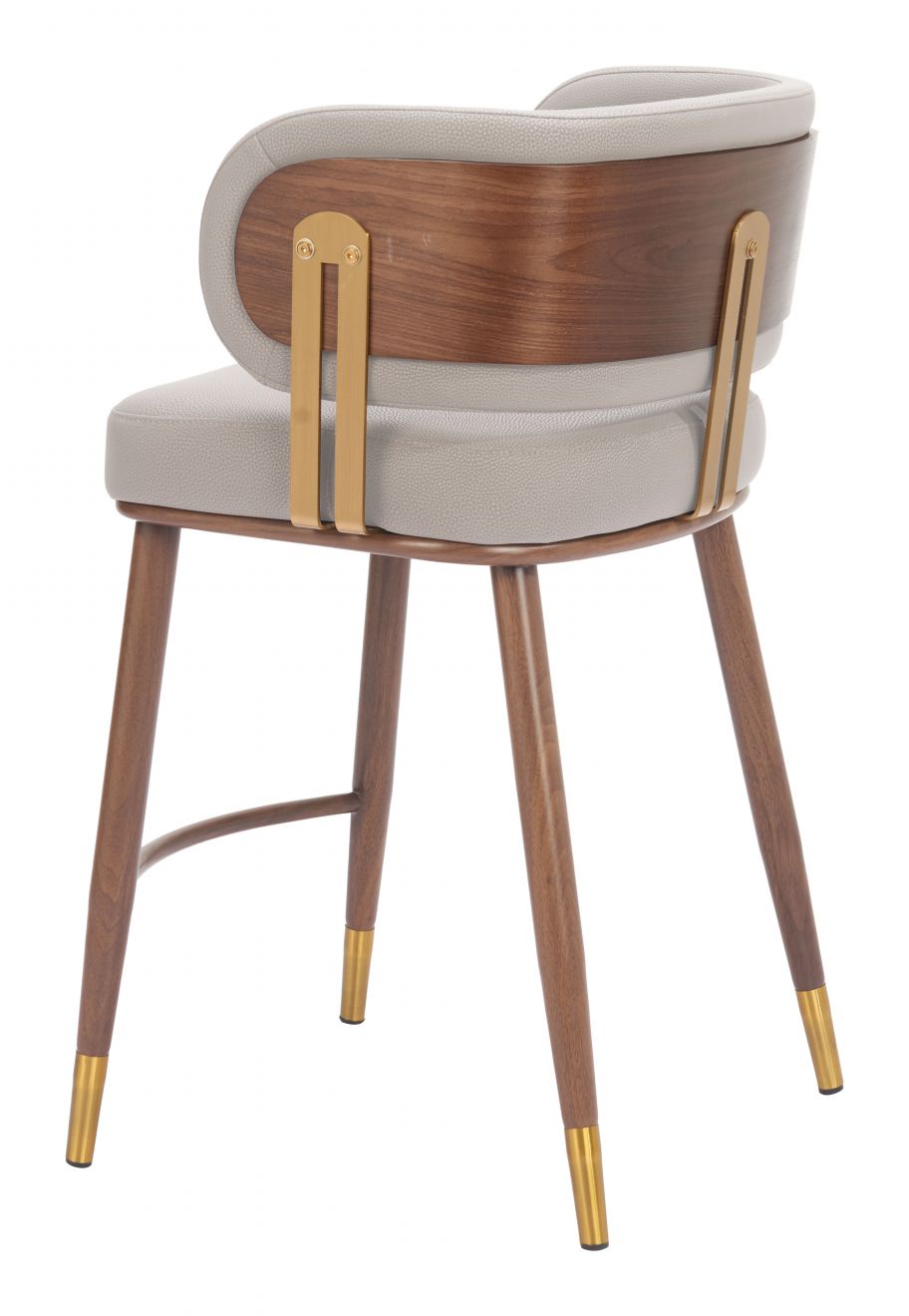 Brew Faux Leather Counter Stool