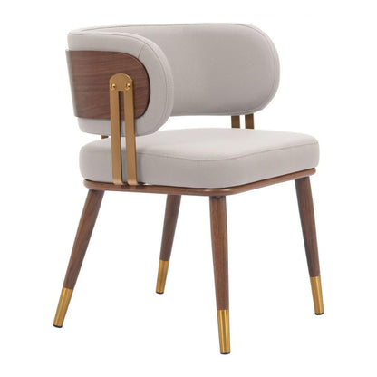 Brew Wood & Steel Dining Chair 2PC