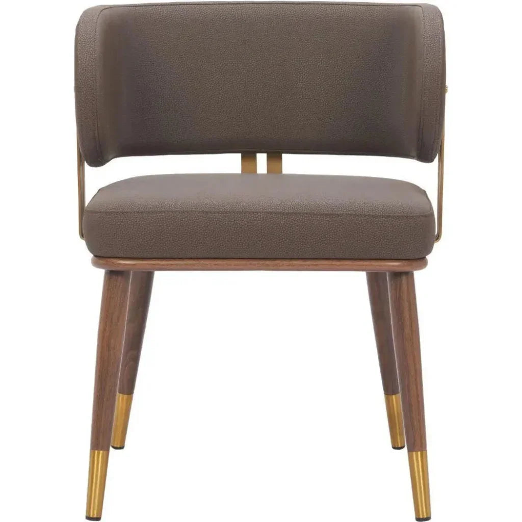 Brew Wood & Steel Dining Chair 2PC