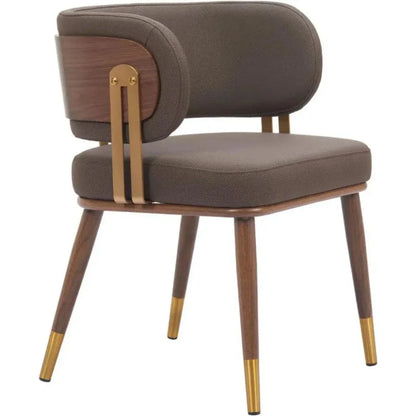 Brew Wood & Steel Dining Chair 2PC