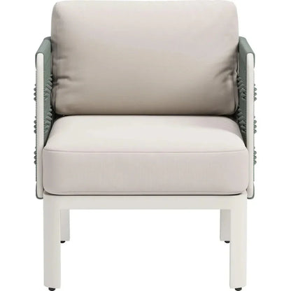 Bridgehampton Aluminum White Armchair