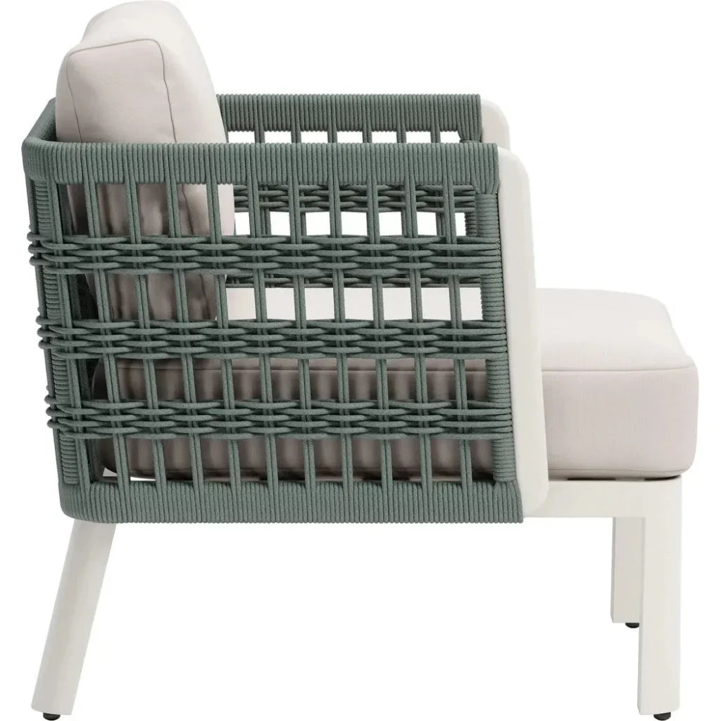 Bridgehampton Aluminum White Armchair