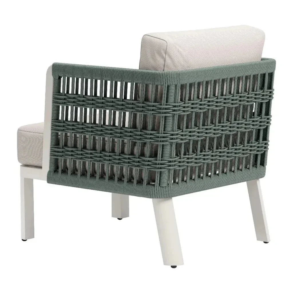 Bridgehampton Aluminum White Armchair