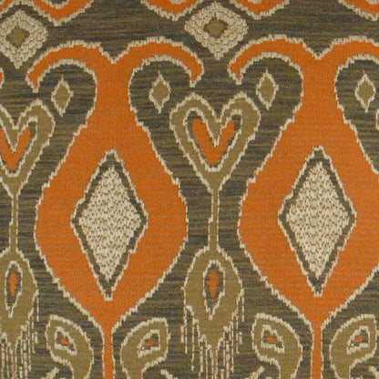 Bristol Orange Throw Pillow With Insert