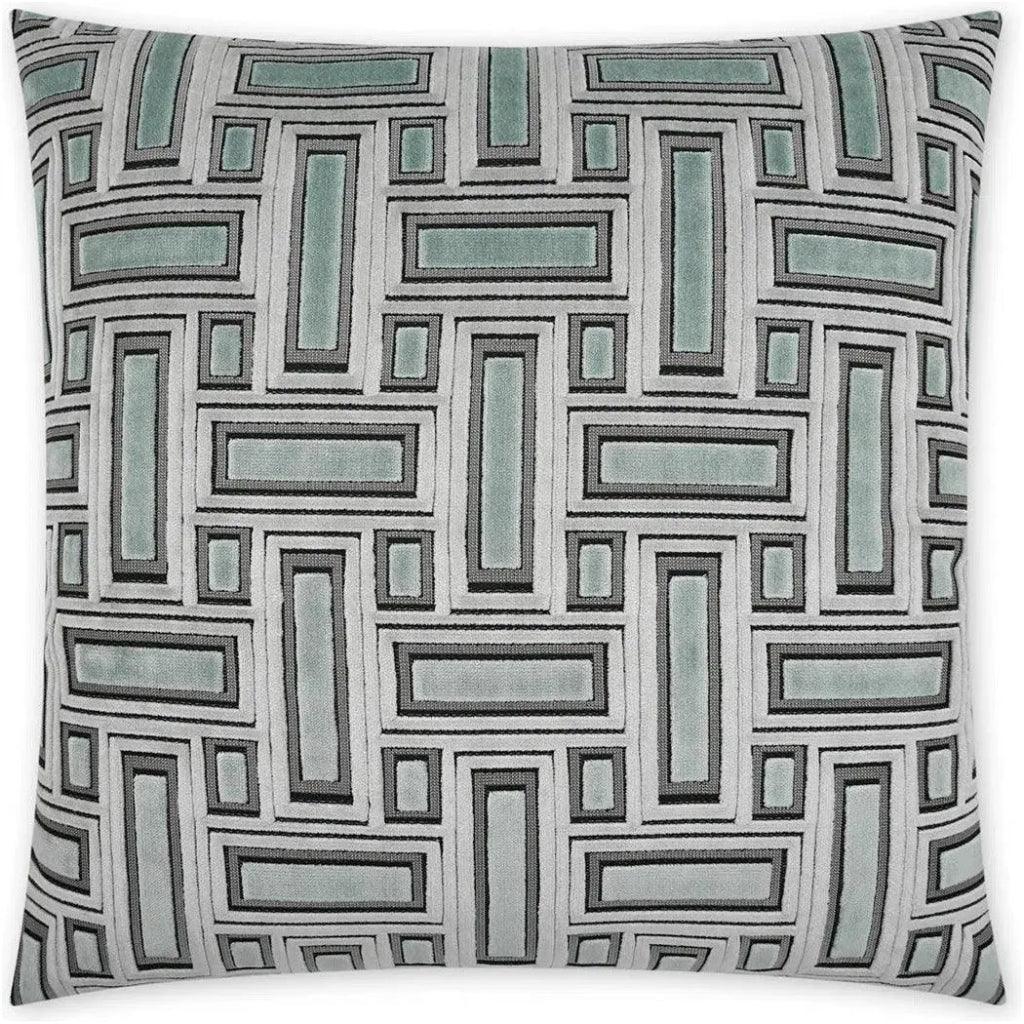 Brix Mist Transitional Mist Large Throw Pillow Insert