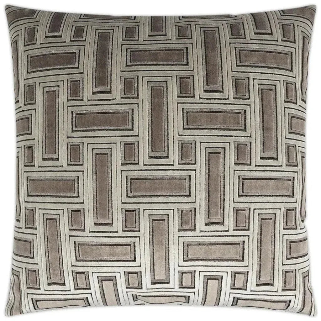 Brix Truffle Taupe Large Throw Pillow Insert