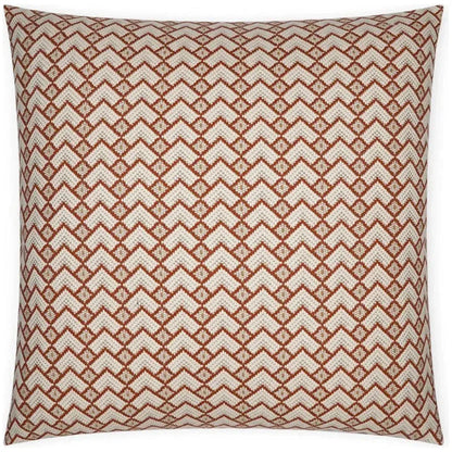 Brookland Paprika Copper Red Large Throw Pillow Insert