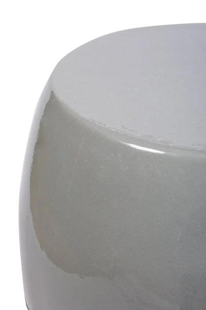 Bud Ceramic Patio Armless Stool