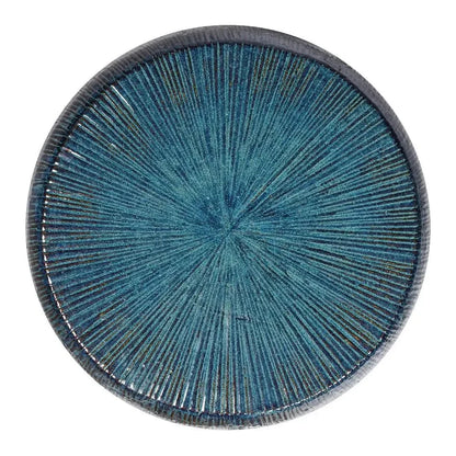 Bud Stool/Accent Table - Blue Outdoor End Table