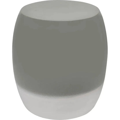 Bud Stool/Accent Table - Grey Outdoor End Table