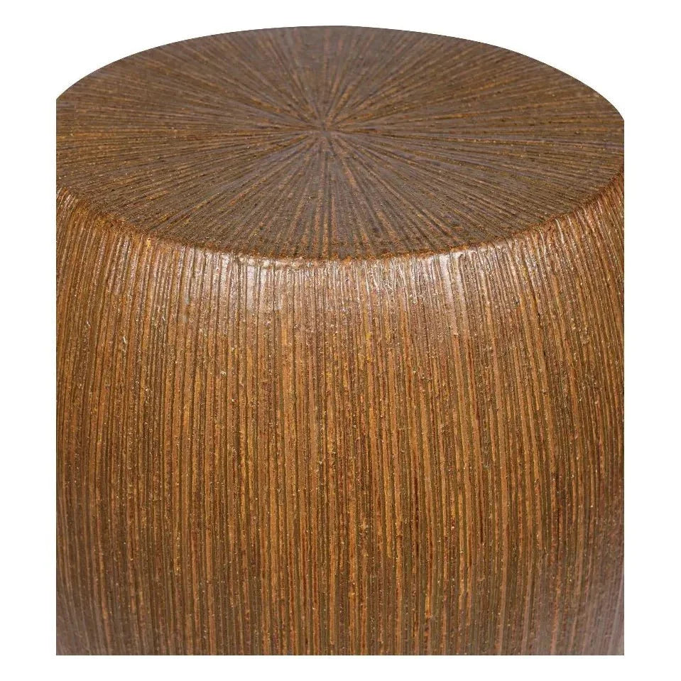 Bud Stool/Accent Table - Red Outdoor End Table