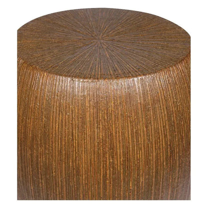 Bud Stool/Accent Table - Red Outdoor End Table
