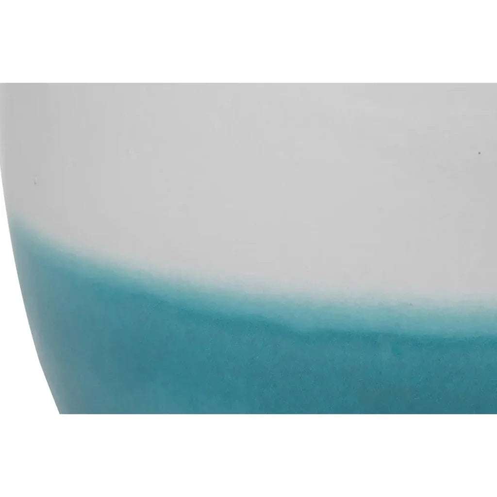 Bud Stool/Accent Table - White Outdoor End Table