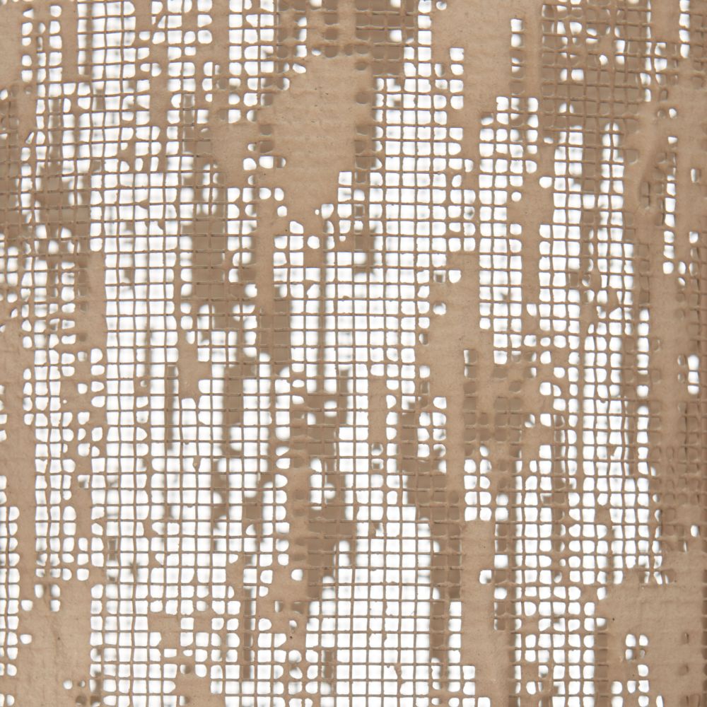 Buff Steel Brown Floor Lamp