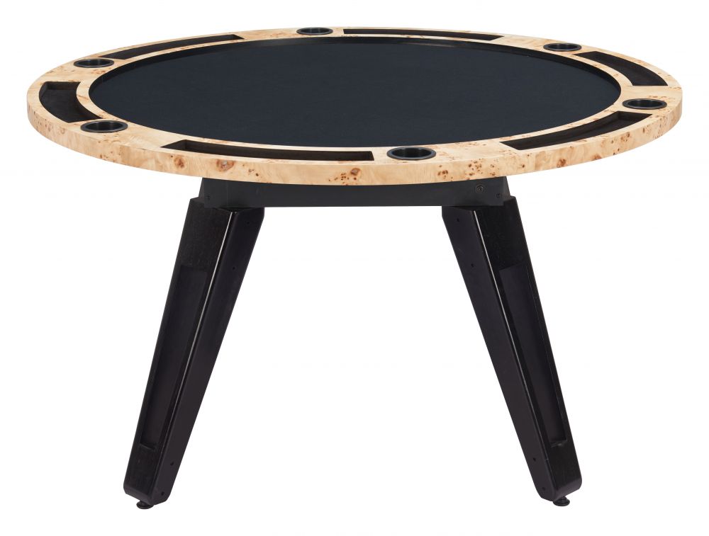 Burl 2 in 1 Wooden Dining Table
