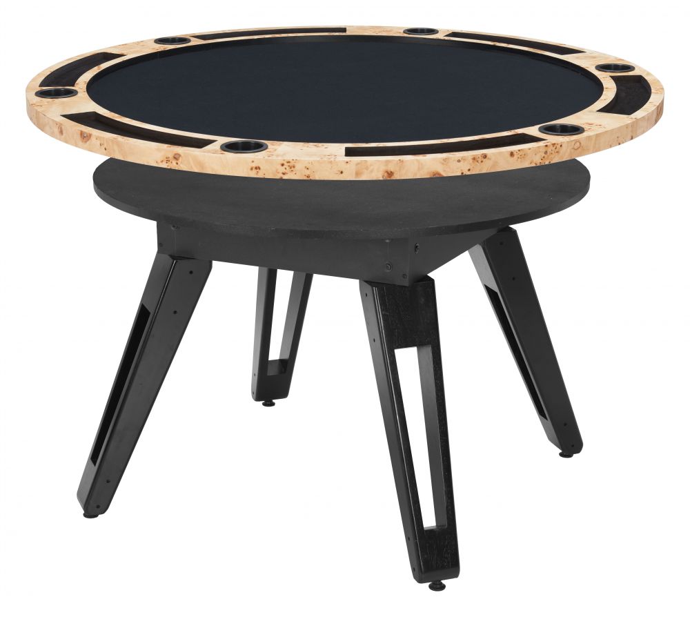 Burl 2 in 1 Wooden Dining Table