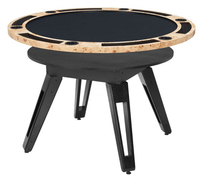 Burl 2 in 1 Wooden Dining Table