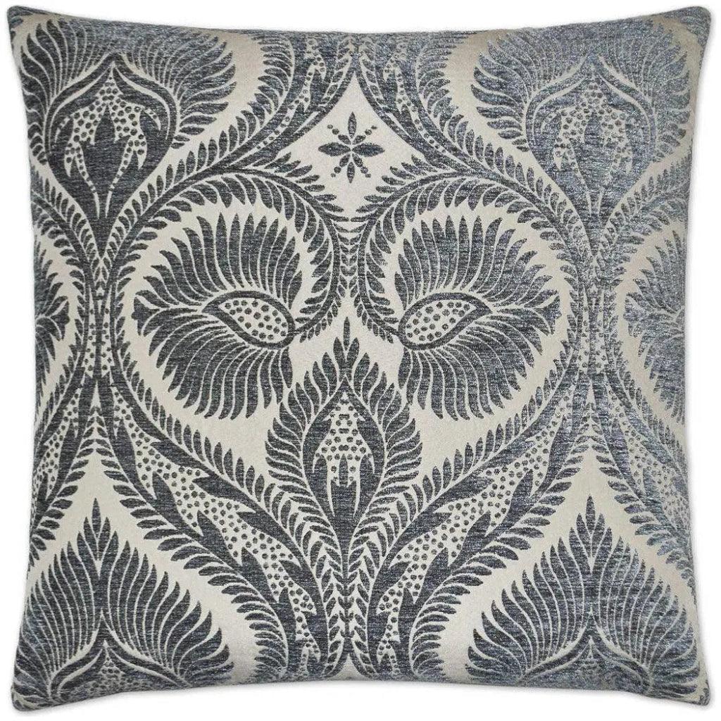 Burma Grey Throw Pillow With Insert