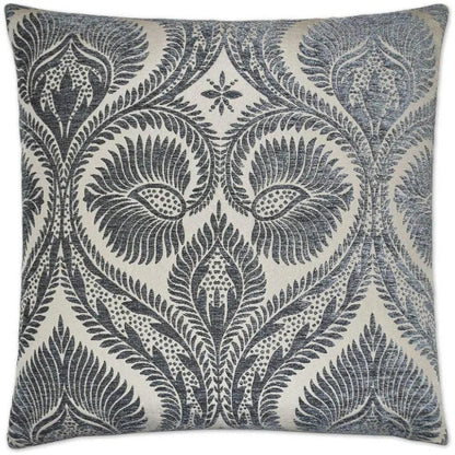 Burma Grey Throw Pillow With Insert