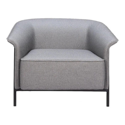 Burry Slate Gray Accent Arm Chair