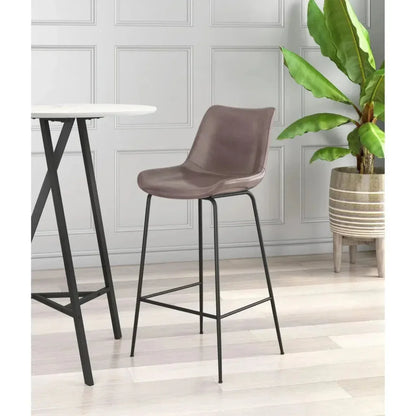 Byron Bar Chair Brown