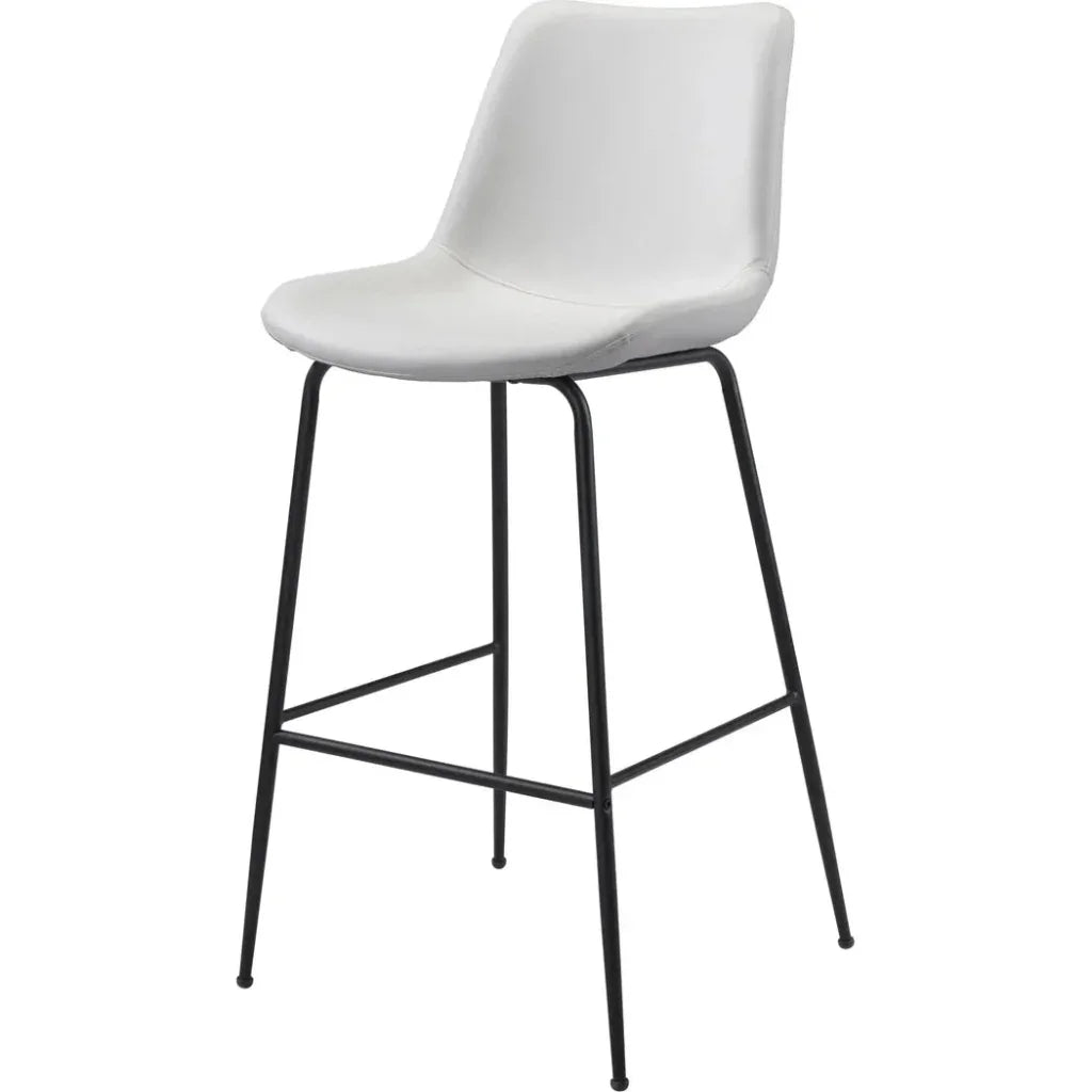 Byron Bar Chair White