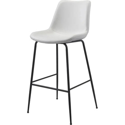 Byron Bar Chair White