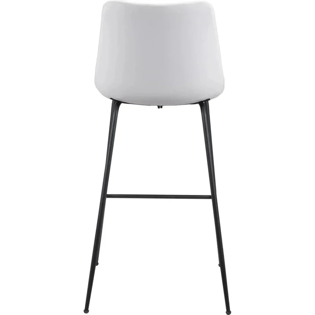 Byron Bar Chair White