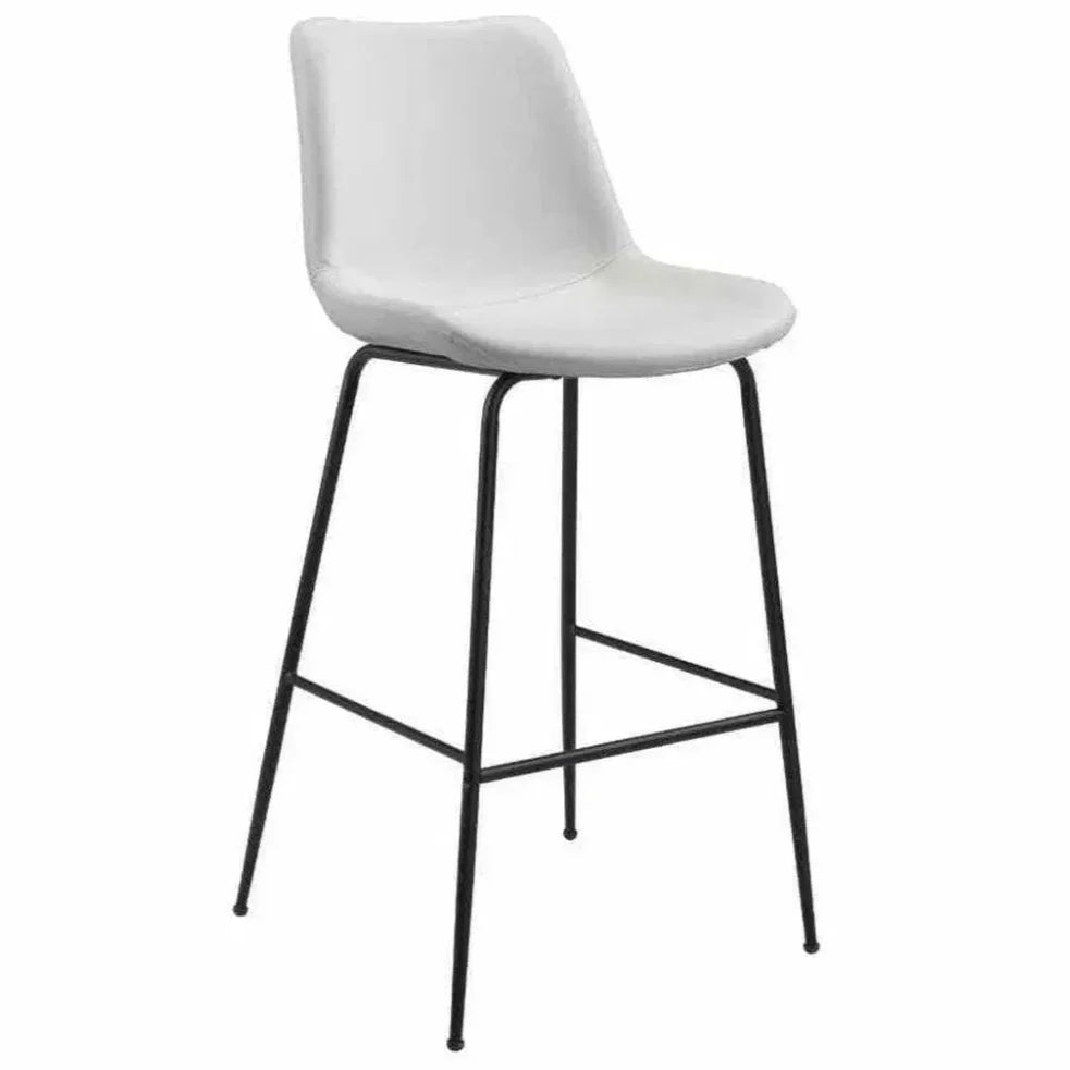 Byron Bar Chair White