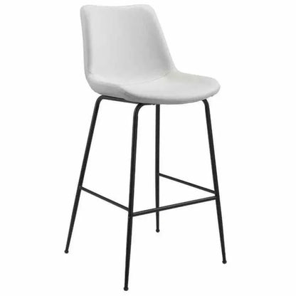 Byron Bar Chair White