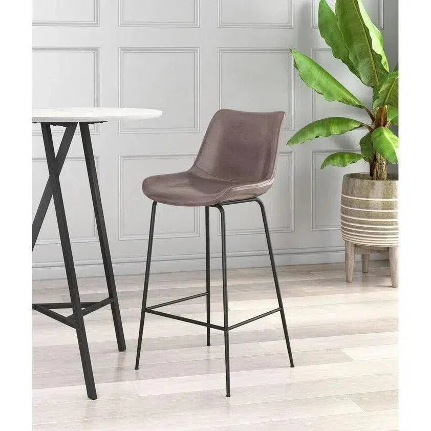 Byron Counter Chair Brown