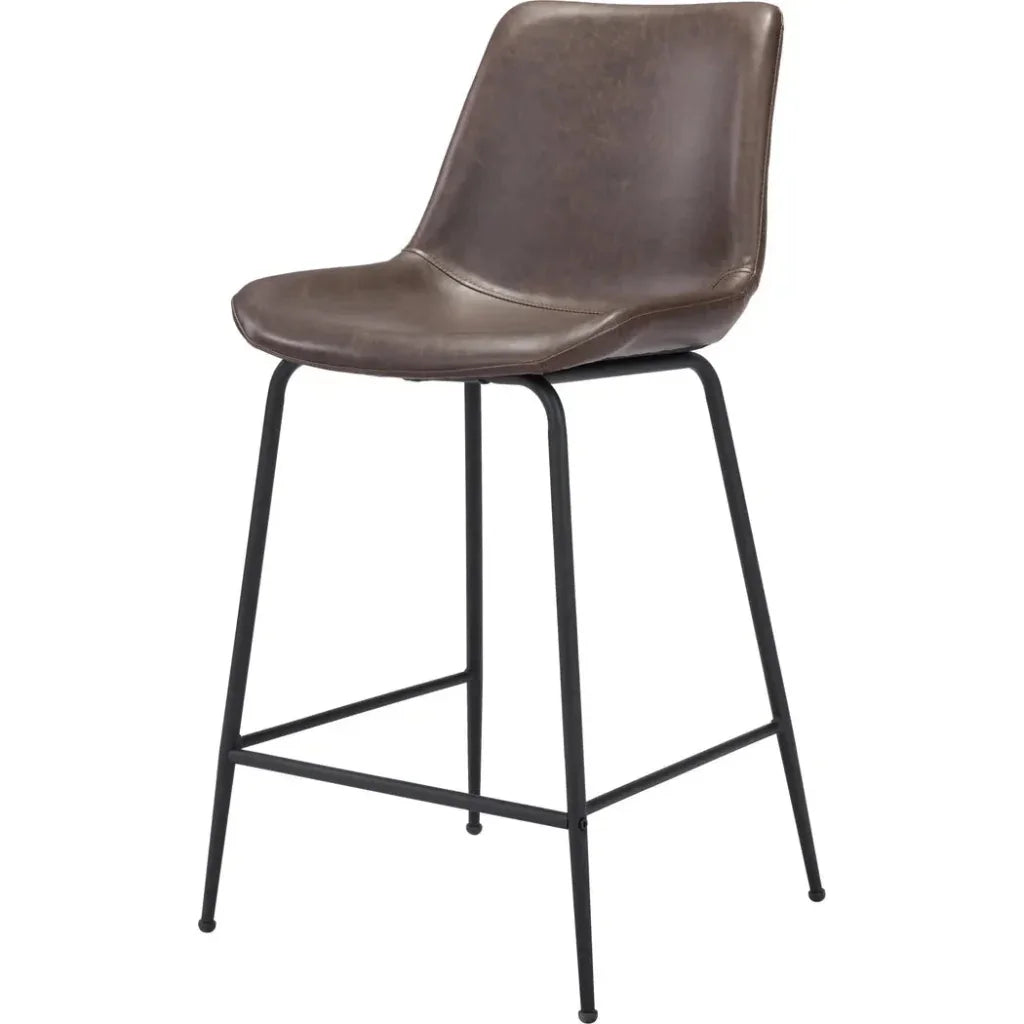 Byron Counter Chair Brown