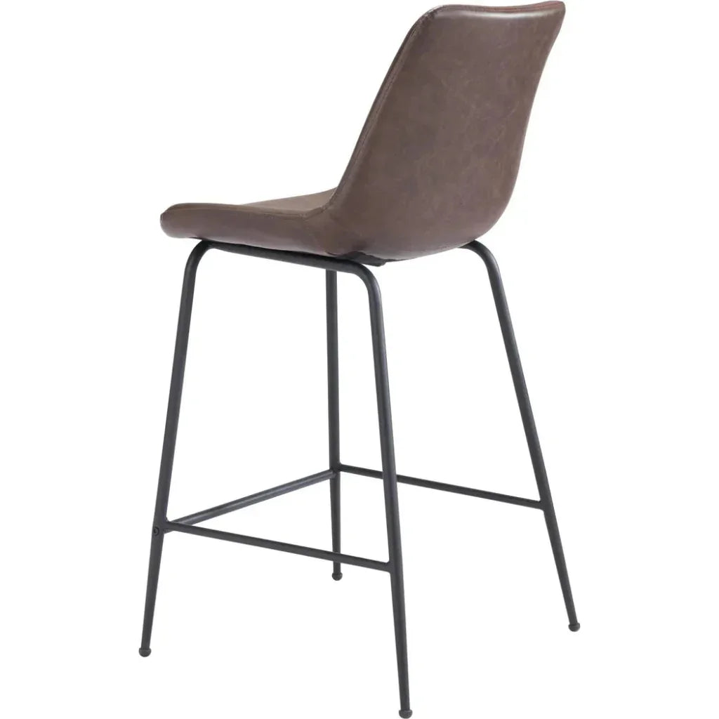 Byron Counter Chair Brown