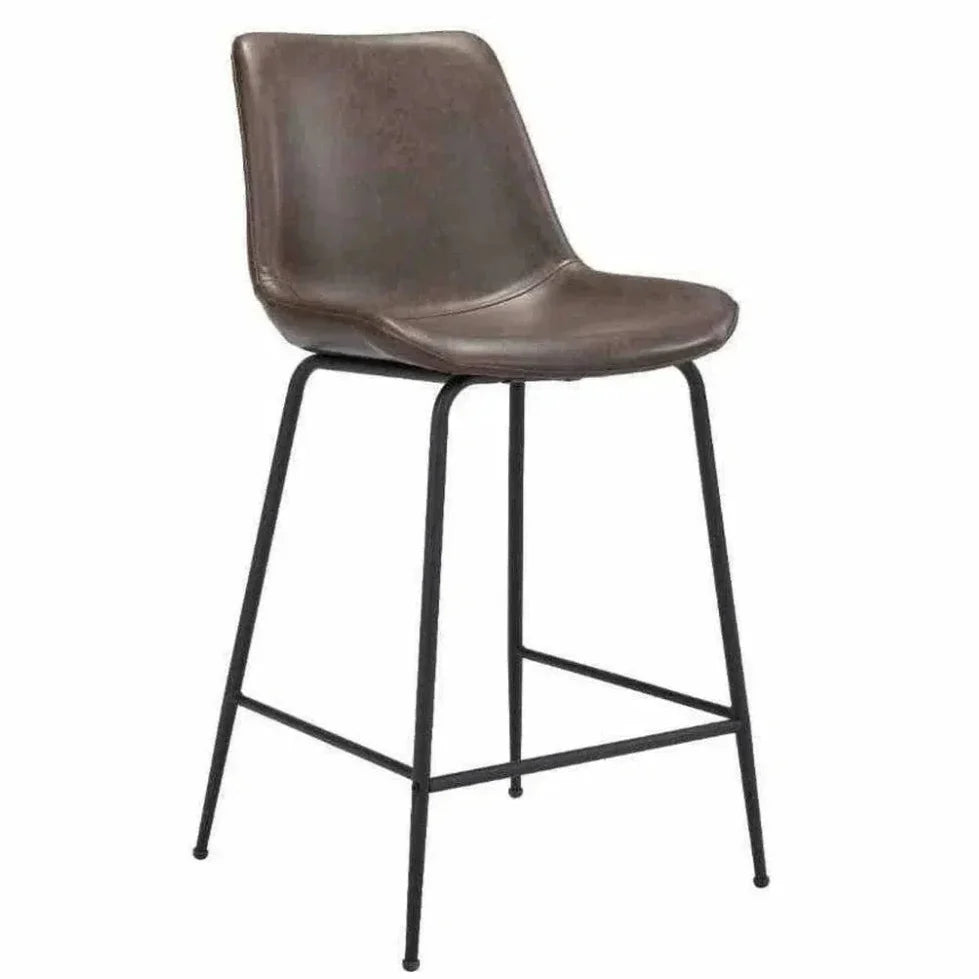 Byron Counter Chair Brown