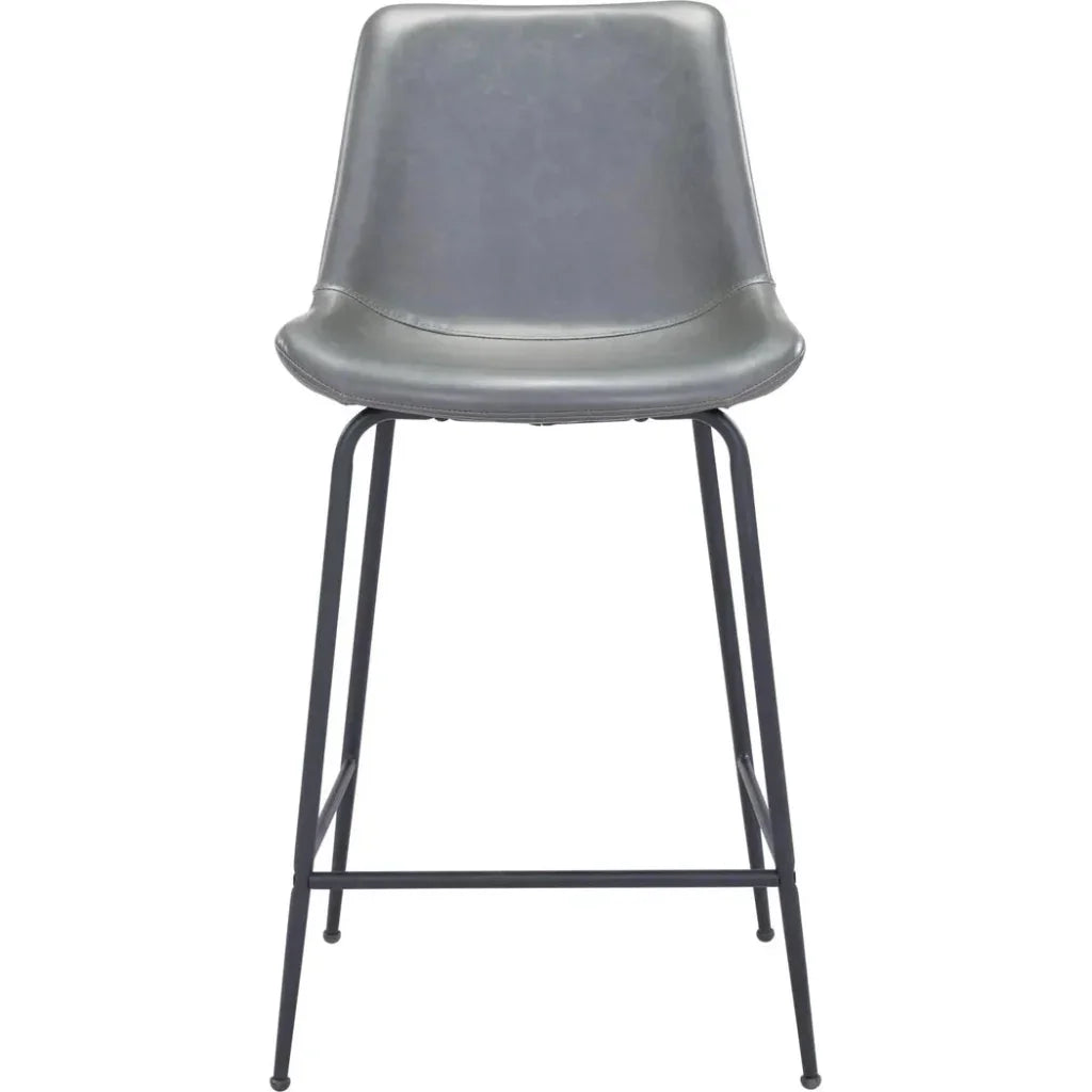 Byron Counter Chair Gray