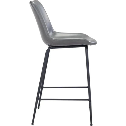 Byron Counter Chair Gray