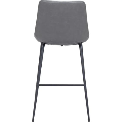 Byron Counter Chair Gray