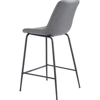 Byron Counter Chair Gray