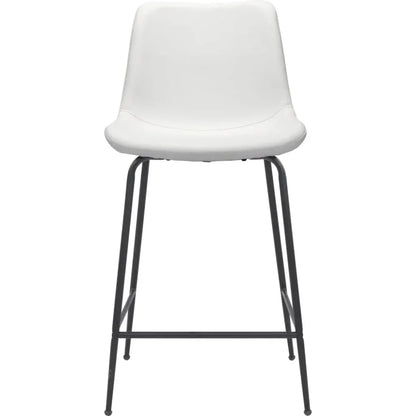 Byron Counter Chair White