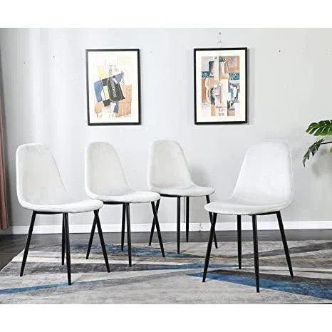 Byron Leather Armless Dining Chair 2PC