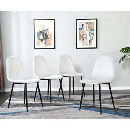 Byron Leather Armless Dining Chair 2PC