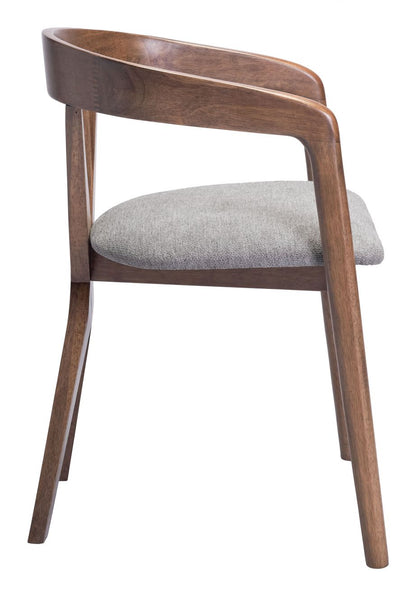 Cairo Grey Fabric Dining Chair