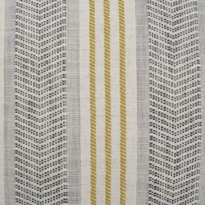 Caleb Dijon Stripes Yellow Large Throw Pillow Insert