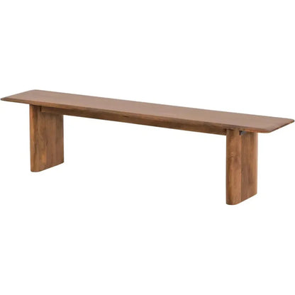 Calenra Wooden Backless Dining Bench