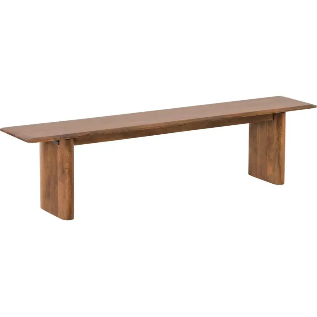 Calenra Wooden Backless Dining Bench