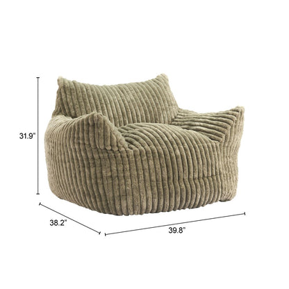 Calin Corduroy Fabric Armchair
